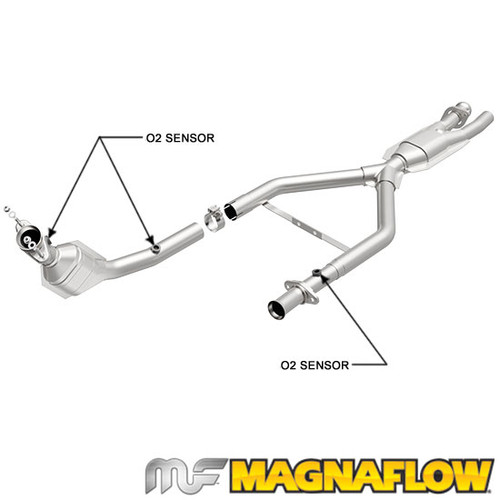 Magnaflow 23187 | LINCOLN MARK VIII | 4.6L | Catalytic Converter-Direct Fit | Standard Grade EPA