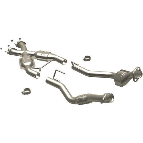 MagnaFlow 1986-1993 Ford Mustang 5.0L / 1986 Mercury Capri 5.0L California Grade CARB Compliant Direct-Fit Catalytic Converter 337338