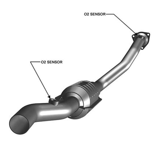 Magnaflow 448674 Audi Direct Fit California OBDII Catalytic Converter