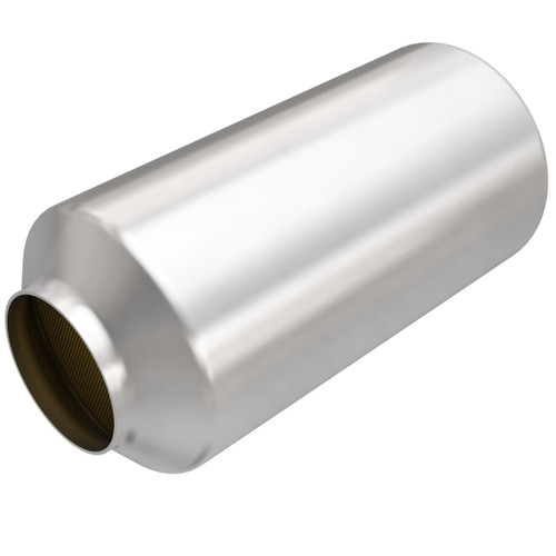 Magnaflow 456206  | 2.50in. in/out |  Round Body | 9" Body Length | Universal California Legal OBDII Catalytic Converter -cad