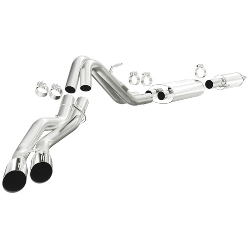 Magnaflow 15322_Ford F150 ( 5.0L Standard Cab) Dual Same Side Exit Performance Exhaust System