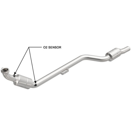 Magnaflow 49806 | MERCEDES-BENZ C240/C32 AMG/C320/CLK320 | 2.6L/3.2L | Passenger Side | Catalytic Converter-Direct Fit | OEM Grade EPA