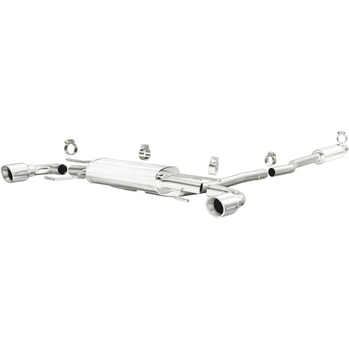 MagnaFlow 2014-2018 Mazda 3 2.5L / 2014-2018 Mazda 3 2.0L Street Series Cat-Back Performance Exhaust System 15297