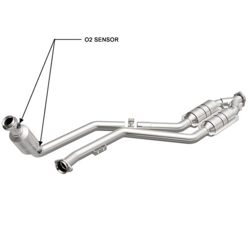 Magnaflow 444059 Mercedes-Benz Direct Fit California OBDII Catalytic Converter