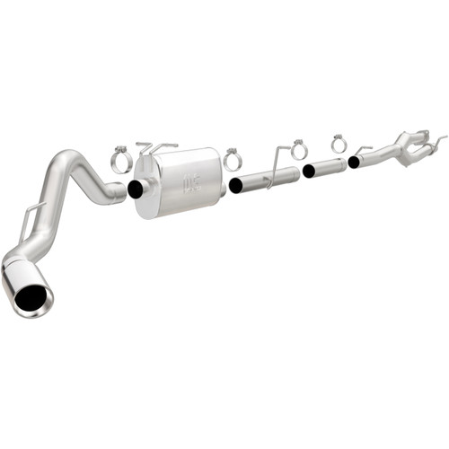 MagnaFlow 2011-2016 Ford F-250 Super Duty 6.2L | 2011-2016 Ford F-350 Super Duty 6.2L Street Series Cat-Back Performance Exhaust System 19174