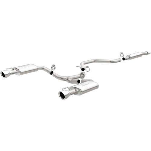 MagnaFlow 2015 Chevrolet Malibu LTZ 2.0L | 2015 Chevrolet Malibu LTZ 2.5L Street Series Cat-Back Performance Exhaust System 19024