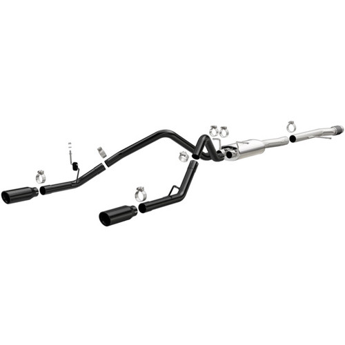 Magnaflow 15361_Chevrolet/GMC 1500 5.3L ( Extended/Crew Cab) Dual REAR Exit (below bumper) Performance Exhaust System