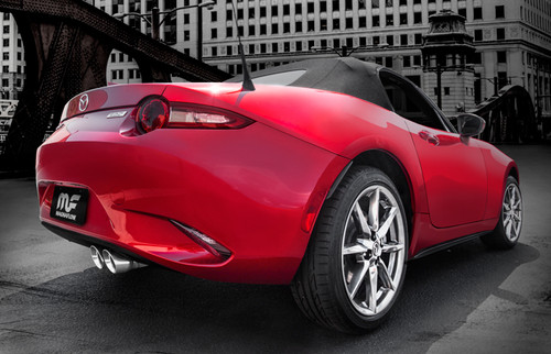 Magnaflow 19132 | Installed Pic | Mazda MX-5 Miata | Stainless Cat-Back Performance Exhaust System