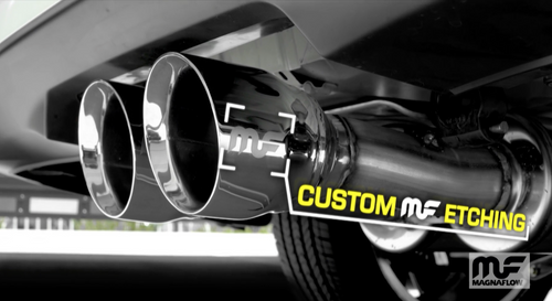 Honda Civic Si | Stainless Cat-Back Performance Exhaust System 19394 tip close up