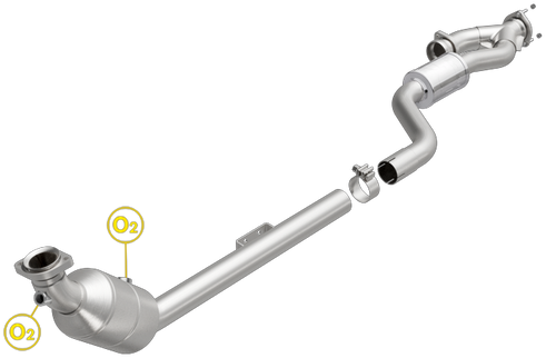 Magnaflow 551264 | Mercedes-Benz | C280/C350/CLK350 | 3L, 3.5L | RWD | Driver Side | Direct-Fit California Legal Catalytic Converter OBDII | EO# D-193-133