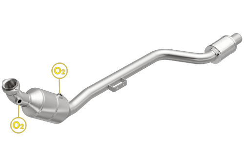 Magnaflow 551265 | Mercedes-Benz | C280/C350/CLK350 | 3L, 3.5L | RWD | Passenger Side | Direct-Fit California Legal Catalytic Converter OBDII | EO# D-193-133