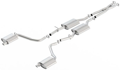 Borla 140649 Dodge Challenger ( 3.6L) Stainless Dual Cat Back Exhaust System