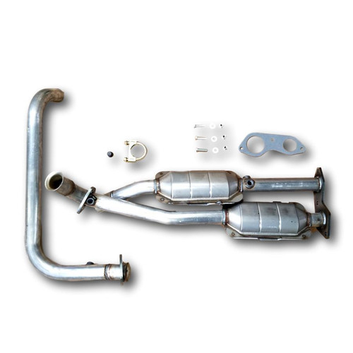 1996-1999 | Cadillac | Chevrolet | GMC | Trucks as listed | 5.7L | Dual Inlet Muffler Systems Only | Excluding over 8500 Lbs GVW | Catalytic Converter Direct Fit 49 State (Exc.CA) | Aluminized Tube/Stainless Cores