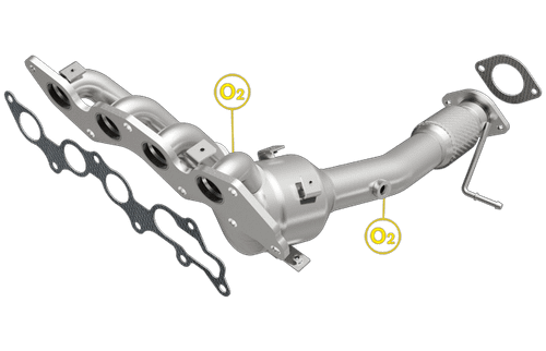 Magnaflow 5531802 | Mazda 3 | 2L | Exhaust Manifold | Direct-Fit California Legal Catalytic Converter | EO# D-193-137