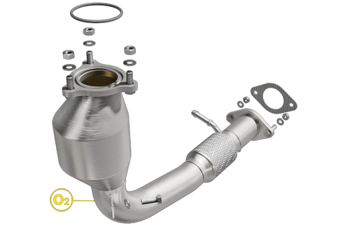 2011-2014 | Magnaflow 5581941 | CHEVROLET EQUINOX, GMC TERRAIN | 2.4L | Front | Bank 1 | Catalytic Converter-Direct Fit | California Legal | EO# D-193-131-cad drawing