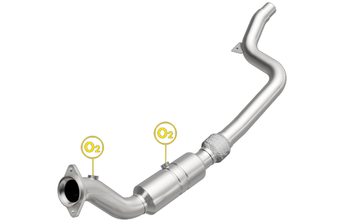 Magnaflow 5561101 | Chrysler 300 | Dodge Challenger/Charger | 3.6L | BANK 2 - Driver Side | 2-Bolt Flange | Direct-Fit California Legal Catalytic Converter OBDII | EO# D-193-141