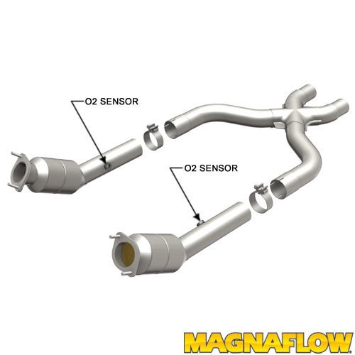 Magnaflow 5461976 | Ford Mustang | 5L | Direct-Fit California Legal Catalytic Converter OBDII | EO# D-193-140