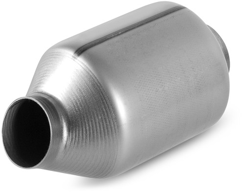 Magnaflow 5411275 |  2.25in. angle inlet-straight outlet |  5" diameter body | 8.125" length | Universal California Legal OBDII Catalytic Converter