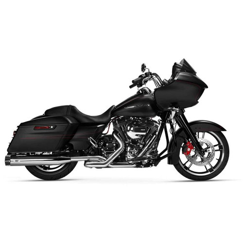 MagnaFlow Harley-Davidson¬Æ Sniper Series CHROME Slip-On Exhaust Muffler Set Without Converter-side