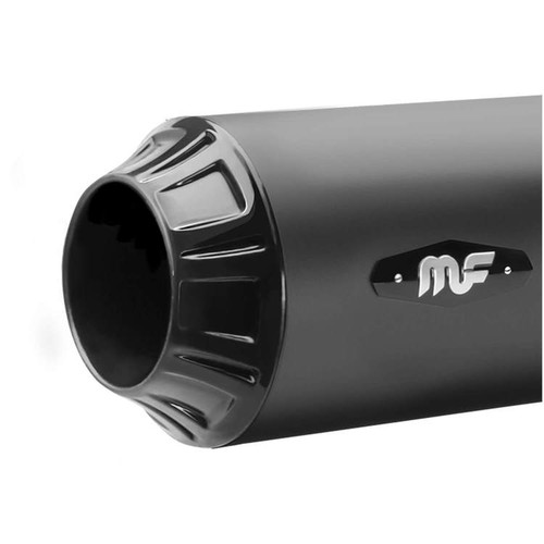 Magnaflow 7201201 MagnaFlow Harley-Davidson® Riot Series Slip-On Exhaust Muffler Set Without Converter - 2