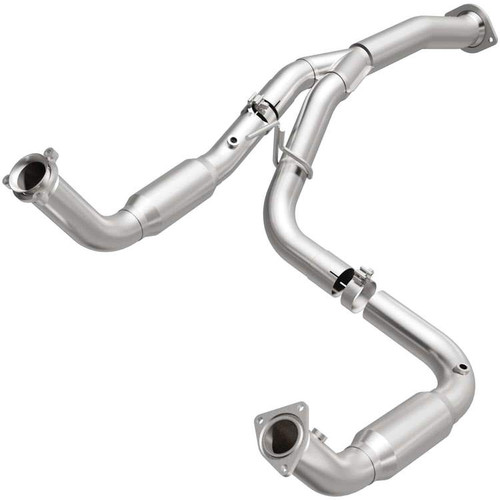 Magnaflow 4551252 | 2011-2015 | Chevrolet Silverado | GMC Sierra | 2500HD | 3500 HD | 6.0L | Direct-Fit California Legal Catalytic Converter Y-Pipe Assembly | CARB EO D-193-145 | test groups listed only | 2 converter assembly only