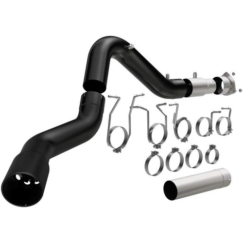 Magnaflow 17072 | 2020-2023 | Chevrolet Silverado | GMC Sierra | 6.6L | Diesel | Black Coated | 5" Single Exit DPF Back Exhaust System