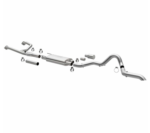 Magnaflow 19604 Toyota Tundra Single Side Exit (3.5L Crew/Extended Cab) Overland Series Performance Exhaust System