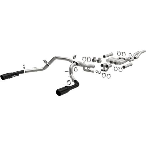 MagnaFlow 2021-2026 Ford F-150 Raptor 3.5L / 2023-2026 Ford F-150 5.2L xMOD Series Cat-Back Performance Exhaust System 19651