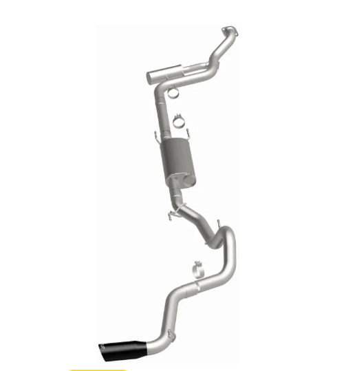 Magnaflow 19680 | 2024-2025 Toyota Tacoma | 2.4L  Turbo | SPEQ Stainless Cat-Back System Single Black Side Exit