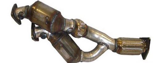 2004-2006 VW Touareg 3.2l Front Direct Fit Catalytic Converter California Legal EO D-798-14