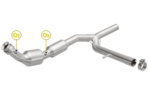 2004-2005 Ford F-150  5.4L RWD **SULEV only **  Passenger Side-Bank 1 | Direct-Fit California Legal Catalytic Converter OBDII | EO# D-193-199