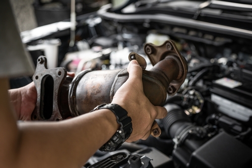 Old Catalytic Converter