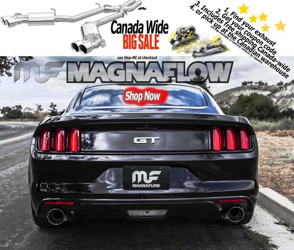 Magnaflow Canada Wide Sale- delivering Magnaflow exhaust and catalytic converters direct to your door since 1992