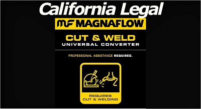 Magnaflow California approved Catalytic Converters Universal Fit