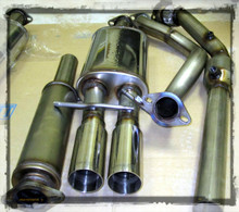 VW Turbo Back 3 inch Downpipe/ 2.5 inch Cat Back MKIV JETTA