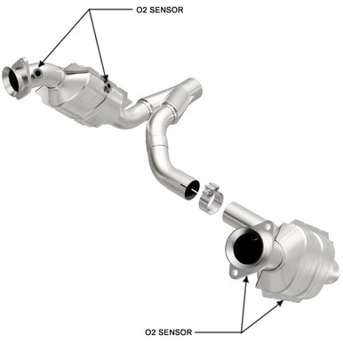 Magnaflow 49664 DODGE RAM 1500 5.7L Catalytic Converter-Direct