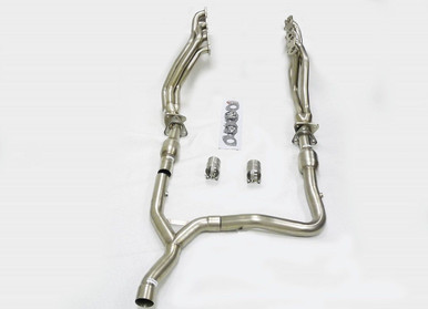 Dodge Ram 2004-2005 5.7L Hemi Long Tube Stainless Headers with Ypipe