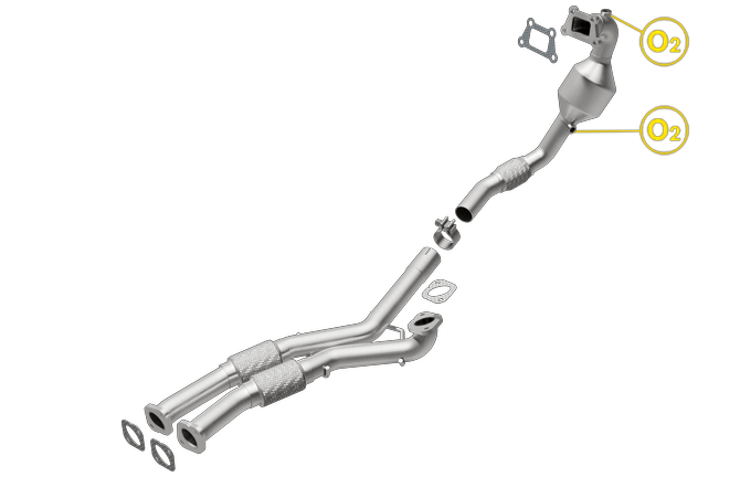 Magnaflow 52647 | Cadillac SRX | 3.6L | Front - BANK 2-FWD Only