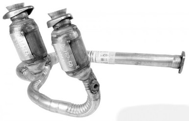 Jeep Wrangler  | Front | Direct-Fit California Legal Catalytic  Converter | EO# D-182-60