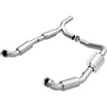 Magnaflow 5481640 | FORD E-150/E-250 | 4.6L | Catalytic Converter-Direct Fit | California + NY Legal | EO# D-193-146-cad drawing