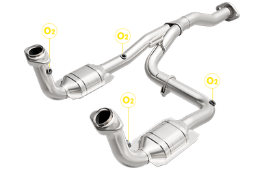 Magnaflow 5451186 Jeep Liberty 3.7L 2WD Only Direct-Fit
