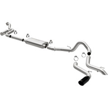 Magnaflow 19678 | 2024 Toyota Tacoma | 2.4L  Turbo | Overland Stainless Cat-Back System High Clearance Tip and Finished side exit tip