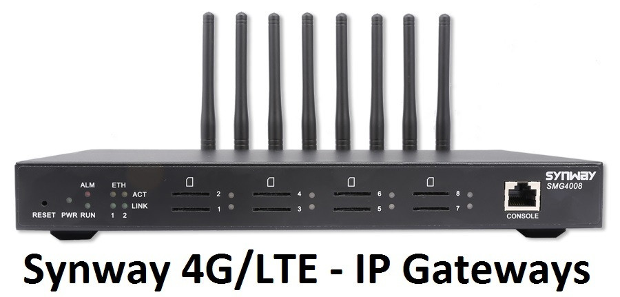 Synway 4G LTE Gateways- 2 Year Warranty