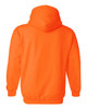 Gildan G 185 Adult Heavy Blend™ 8 oz., 50/50 Hooded Sweatshirt | Safety Orange