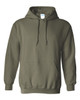 Gildan G 185 Adult Heavy Blend™ 8 oz., 50/50 Hooded Sweatshirt | Military Green