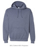 Gildan G 185 Adult Heavy Blend™ 8 oz., 50/50 Hooded Sweatshirt | Heather Sport Dark Navy