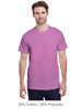 Gildan 5000 Heavy Cotton T shirt | Heather Radiant Orchid