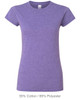 Gildan G640L Ladies' Softstyle® Fitted T-Shirt | Heather Purple