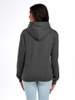 Jerzees 996 NuBlend® Fleece Pullover Hooded Sweatshirt | Black Heather