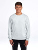 Jerzees 562 50/50 NuBlend 13.3 oz. Fleece Crewneck Sweatshirt | Ash